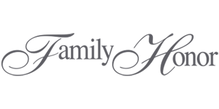 Family Honor Logo, Web Design client in grey
