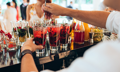 Da Ville Bartending-furit-drinks